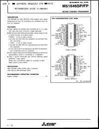 Click here to download M51646SP Datasheet