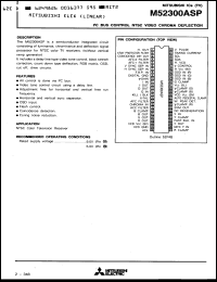 Click here to download M52300ASP Datasheet