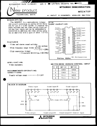 Click here to download M52470P Datasheet