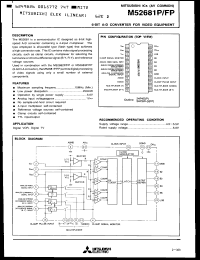 Click here to download M52681P Datasheet