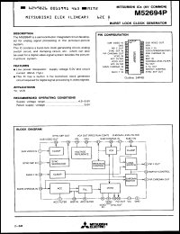 Click here to download M52694P Datasheet