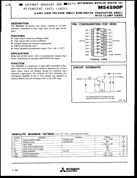 Click here to download M54590P Datasheet