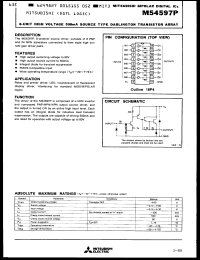 Click here to download M54597P Datasheet