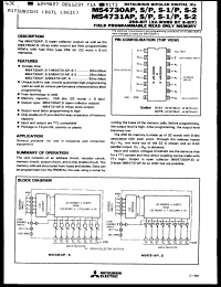 Click here to download M54731AS Datasheet