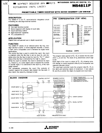 Click here to download M54811P Datasheet