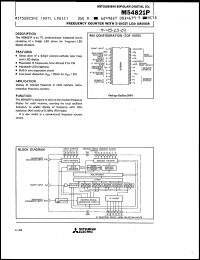 Click here to download M54821P Datasheet