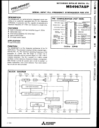 Click here to download M54967ASP Datasheet