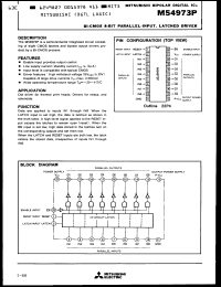 Click here to download M54973P Datasheet