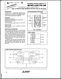 Click here to download M74F112DP Datasheet