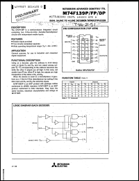 Click here to download M74F139P Datasheet