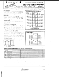 Click here to download M74F240FP Datasheet