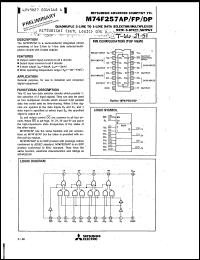 Click here to download M74F257AP Datasheet