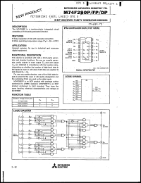 Click here to download M74F280FP Datasheet
