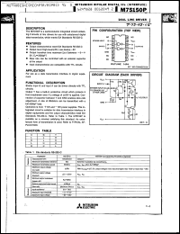 Click here to download M75150P Datasheet