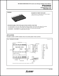 Click here to download PS22052 Datasheet