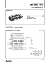 Click here to download CM100TL-12NF Datasheet