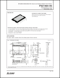 Click here to download PS21964-4S Datasheet