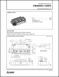 Click here to download CM400DU-12NFH_09 Datasheet