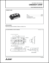 Click here to download CM200DY-24NF_09 Datasheet