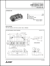 Click here to download CM150DU-24H_09 Datasheet
