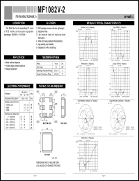 Click here to download MF1082V-2 Datasheet