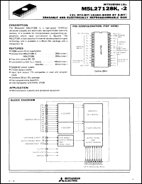 Click here to download M5L27128K-2 Datasheet