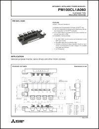 Click here to download PM100CL1A060 Datasheet
