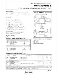 Click here to download MGFC38V5964_97 Datasheet