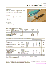 Click here to download FU-450SDF-FW1M2 Datasheet