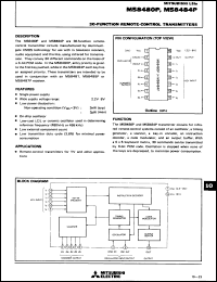 Click here to download M58480P Datasheet