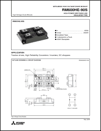 Click here to download RM600HE-90S Datasheet