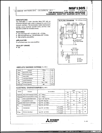 Click here to download MGF1305 Datasheet