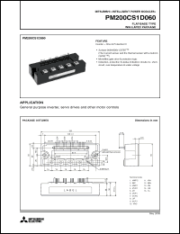 Click here to download PM200CS1D060 Datasheet