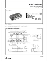Click here to download CM400DU-12H_09 Datasheet