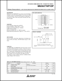 Click here to download M63827WP Datasheet