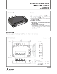 Click here to download PM100RL1A120 Datasheet