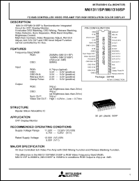 Click here to download M61316SP Datasheet