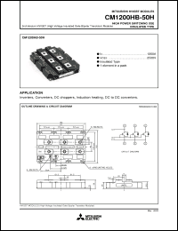 Click here to download CM1200HB-50H Datasheet