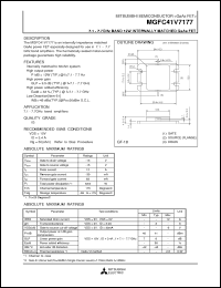 Click here to download MGFC41V7177 Datasheet