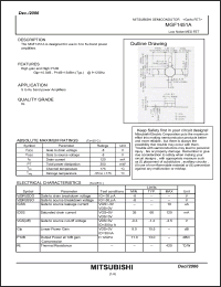 Click here to download MGF1451A Datasheet