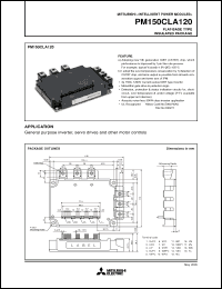 Click here to download PM150CLA120 Datasheet