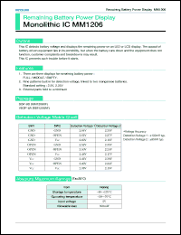 Click here to download MM1206XF Datasheet