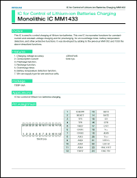 Click here to download MM1433 Datasheet