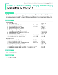 Click here to download MM1214XF Datasheet