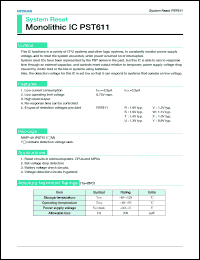 Click here to download PST611SM Datasheet