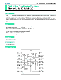 Click here to download MM1203ND Datasheet