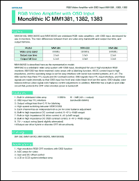 Click here to download MM1383XD Datasheet