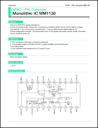 Click here to download MM1130XD Datasheet
