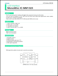Click here to download MM1323 Datasheet