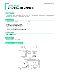 Click here to download MM1036 Datasheet